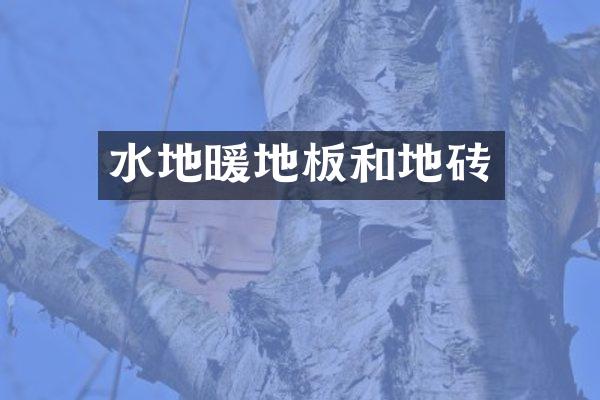 水地暖地板和地砖