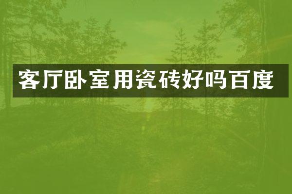 客厅卧室用瓷砖好吗百度