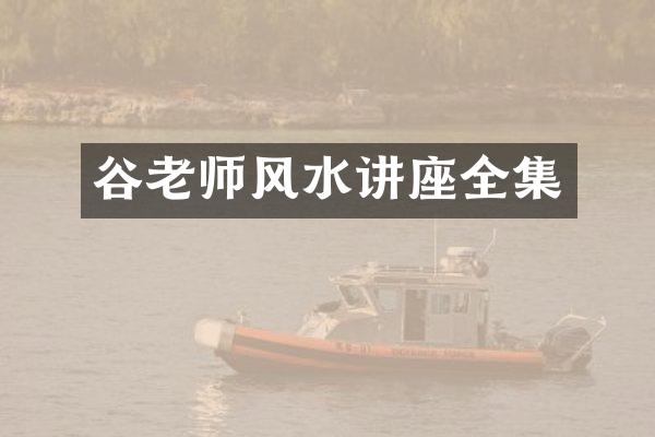 谷老师风水讲座全集