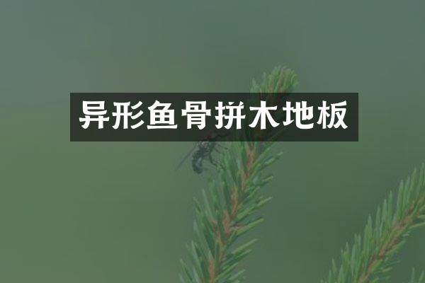 异形鱼骨拼木地板