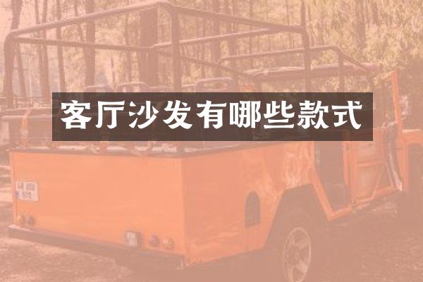 客厅沙发有哪些款式