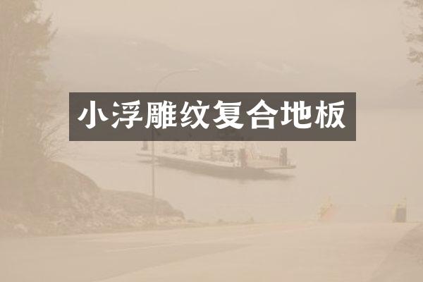 小浮雕纹复合地板