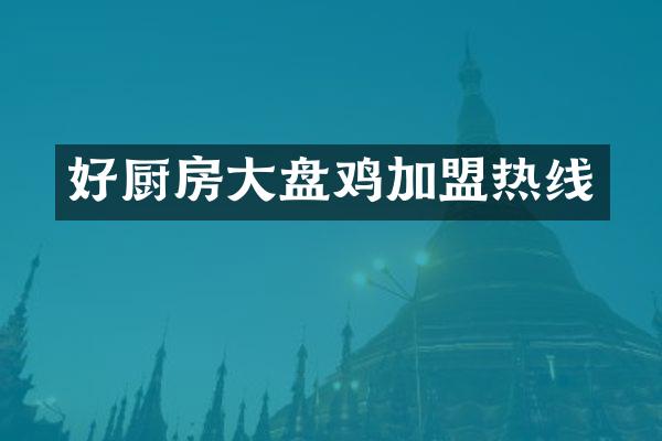好厨房大盘鸡加盟热线