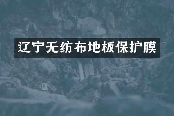 辽宁无纺布地板保护膜