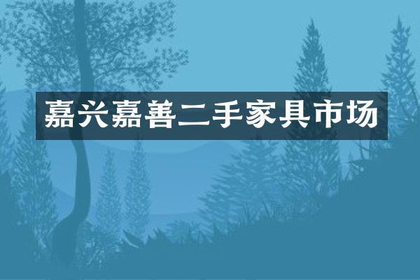 嘉兴嘉善二手家具市场