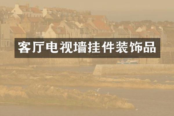 客厅电视墙挂件装饰品