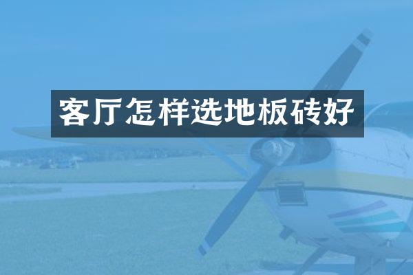 客厅怎样选地板砖好