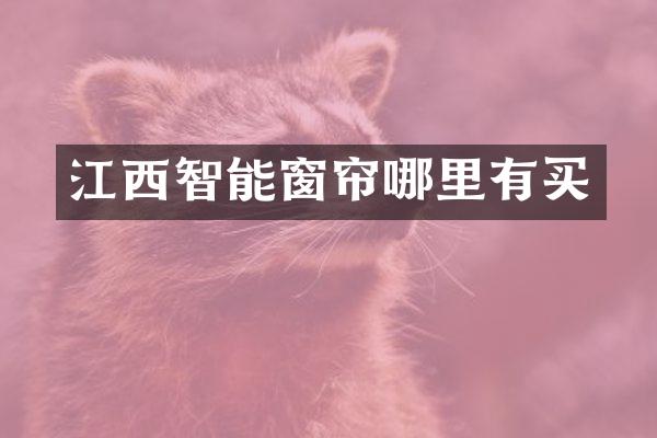 江西智能窗帘哪里有买