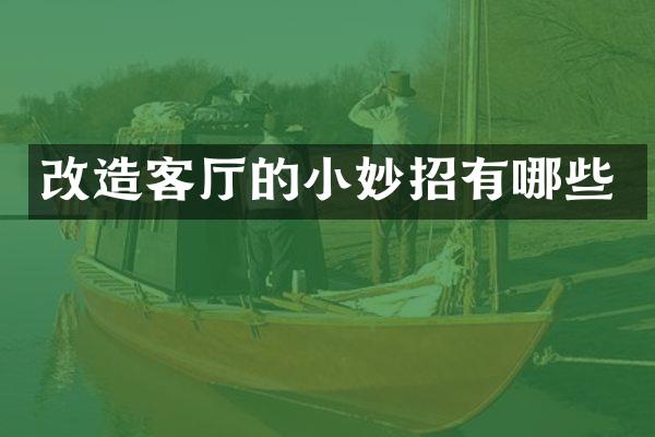 改造客厅的小妙招有哪些