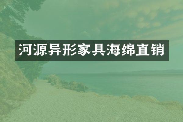 河源异形家具海绵直销