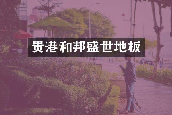 贵港和邦盛世地板