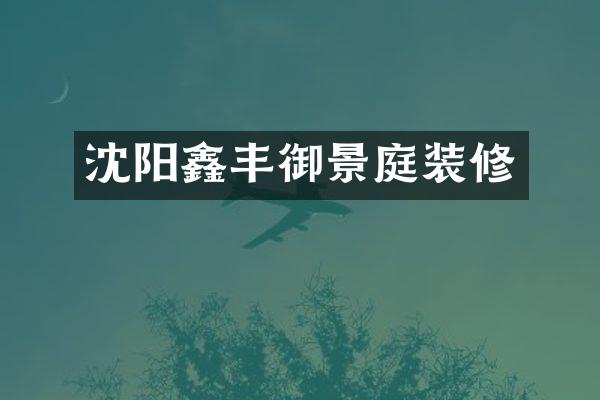 沈阳鑫丰御景庭装修