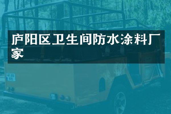 庐阳区卫生间防水涂料厂家