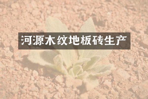 河源木纹地板砖生产