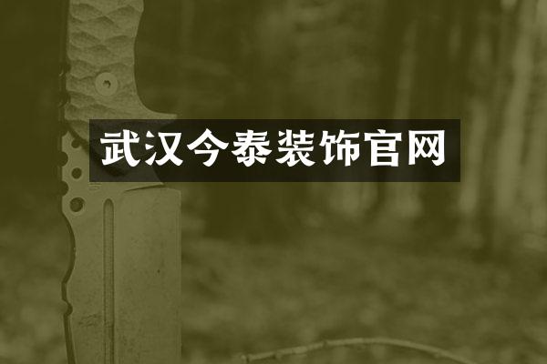 武汉今泰装饰官网