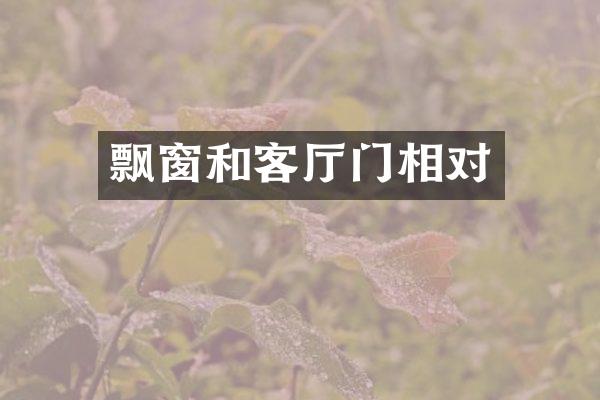 飘窗和客厅门相对