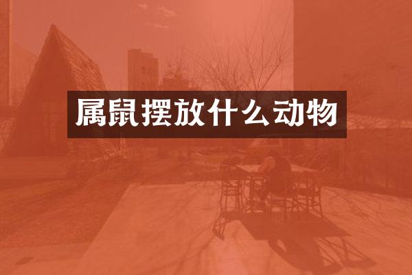 属鼠摆放什么动物