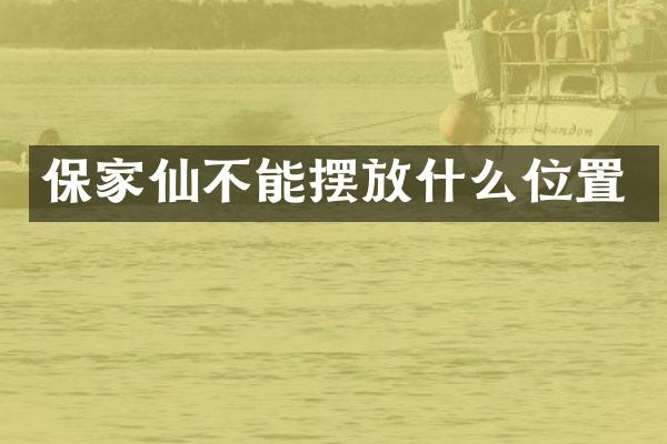 保家仙不能摆放什么位置