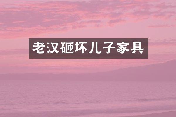老汉砸坏儿子家具