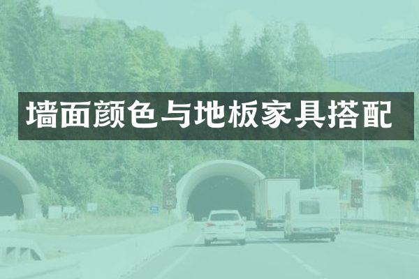 墙面颜色与地板家具搭配