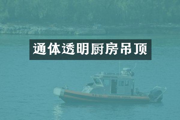 通体透明厨房吊顶
