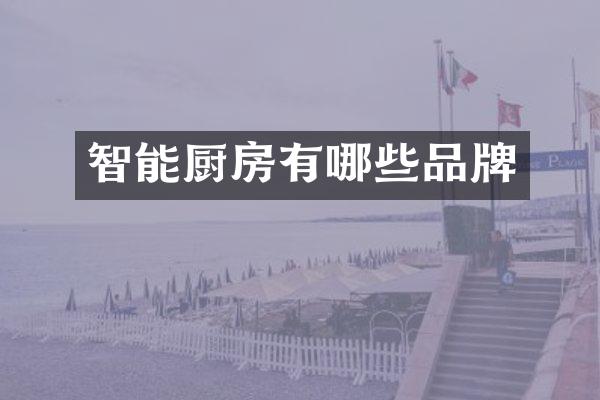 智能厨房有哪些品牌