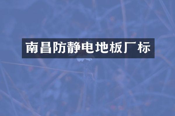 南昌防静电地板厂标