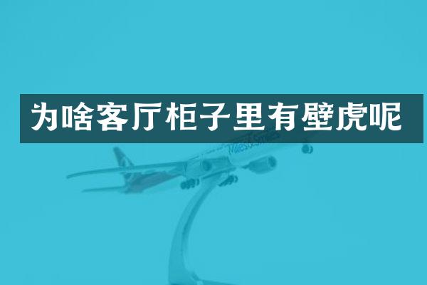 为啥客厅柜子里有壁虎呢