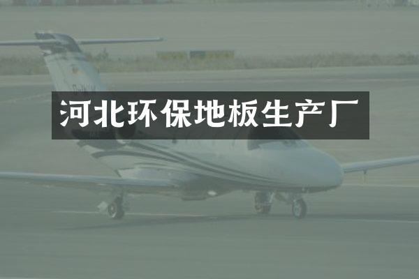 河北环保地板生产厂