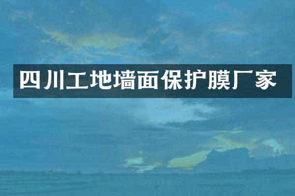 四川工地墙面保护膜厂家