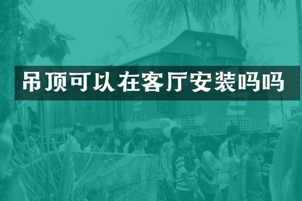 吊顶可以在客厅安装吗吗