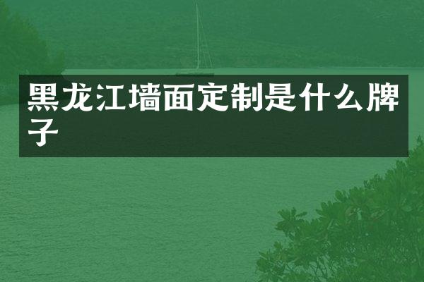 黑龙江墙面定制是什么牌子