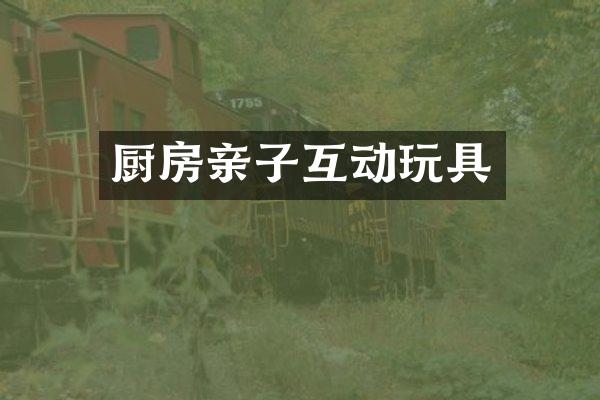 厨房亲子互动玩具