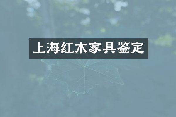 上海红木家具鉴定
