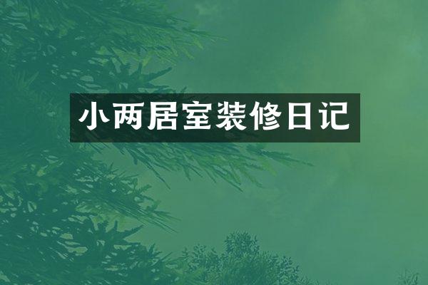 小两居室装修日记