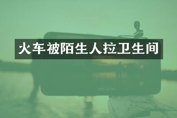 火车被陌生人拉卫生间