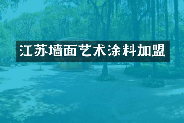 江苏墙面艺术涂料加盟