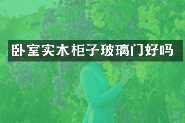 卧室实木柜子玻璃门好吗