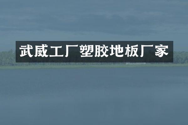 武威工厂塑胶地板厂家