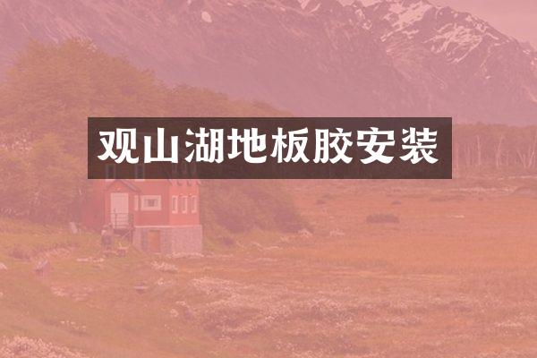 观山湖地板胶安装