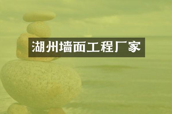 湖州墙面工程厂家