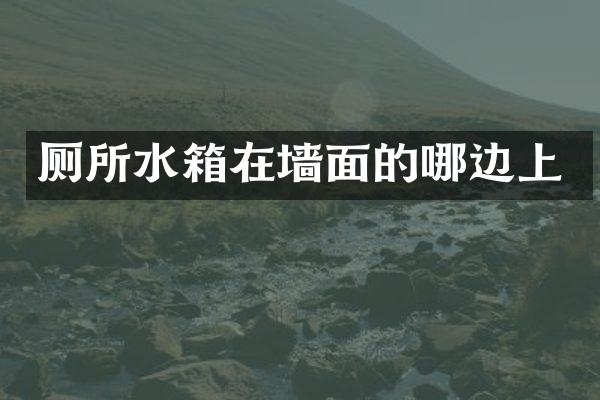 厕所水箱在墙面的哪边上