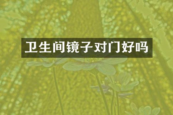 卫生间镜子对门好吗