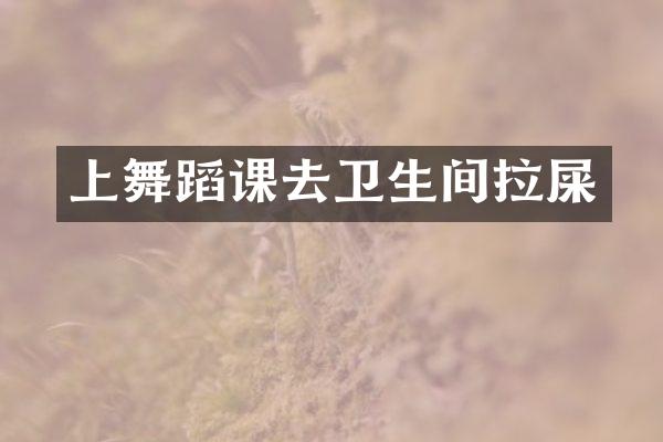 上舞蹈课去卫生间拉屎