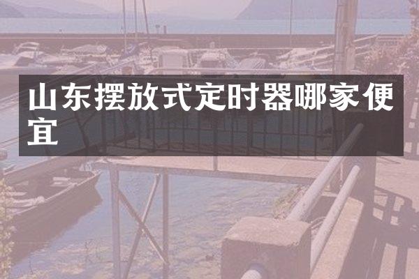 山东摆放式定时器哪家便宜