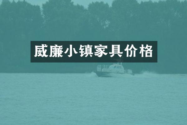 威廉小镇家具价格