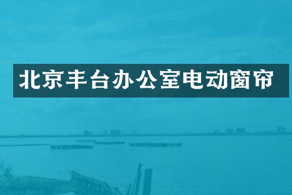 北京丰台办公室电动窗帘