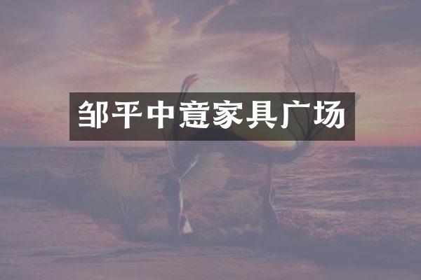 邹平中意家具广场