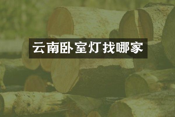 云南卧室灯找哪家