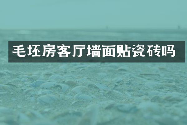 毛坯房客厅墙面贴瓷砖吗